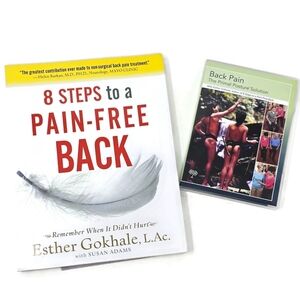 Eight Steps To A Pain Free Back Book & DVD Bundle Esther Gokhale